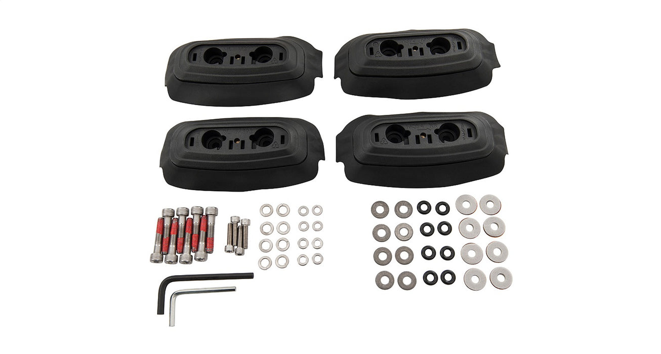 Rhino-Rack USA RCP37-BK RCP Roof Rack Base Kit; 4 Sets; - Truck Part Superstore