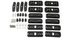 Rhino-Rack USA RCP48-BK RCP Roof Rack Base Kit; 4 Sets; - Truck Part Superstore
