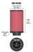 K&N RD-0720 Universal Clamp-On Air Filter - Truck Part Superstore