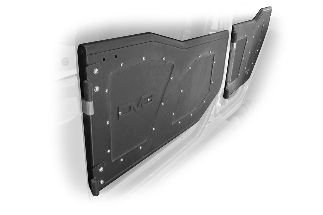 DV8 Offroad RDSTTB-01 Jeep JK Rock Doors 07-18 Wrangler JK 4 Door Set of 4 Plated DV8 Offroad - Truck Part Superstore