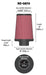 K&N RE-0870 Universal Clamp-On Air Filter - Truck Part Superstore