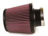 K&N RE-0930 Universal Clamp-On Air Filter - Truck Part Superstore