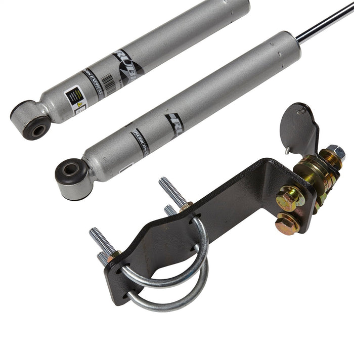 Rubicon Express RE1001M Dual Monotube Steering Stabilizer Bracket Kit with Shocks Rubicon Express - Truck Part Superstore