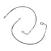 Rubicon Express RE1552 CJ Front Brake Line Set 22 Inch Stainless Steel 77-81 Jeep CJ5, CJ7, Scrambler CJ Rubicon Express - Truck Part Superstore
