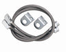 Rubicon Express RE15531 20 Inch Front Brake Line Set Stainless Steel Lifted Height of 4 Inch to 6 Inch For Use w/PN RE7000 Rubicon Express - Truck Part Superstore
