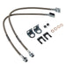Rubicon Express RE15532 20 Inch Front Brake Line Set Stainless Steel Lifted Height of 4 Inch to 6 Inch For Use w/PN RE7003 Rubicon Express - Truck Part Superstore