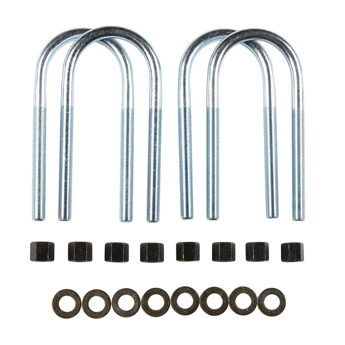 Rubicon Express RE2421 YJ/ZJ U Bolt Kit Rear 87-95 Wrangler YJ 84-01 Cherokee XJ W/Dana 35 Rubicon Express - Truck Part Superstore