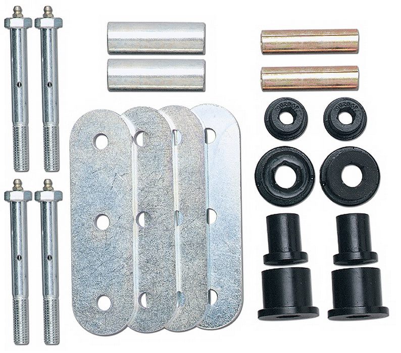 Rubicon Express RE2786 CJ 2.5 Inch Shackle Conversion Kit Rear 76-86 Jeep CJ5, CJ7, Scrambler CJ Rubicon Express - Truck Part Superstore