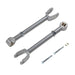 Rubicon Express RE3780 Jeep Control Arm Front Upper Adjustable Super Flex Jeep TJ/XJ/ZJ/MJ Driver/Pass Side Rubicon Express - Truck Part Superstore