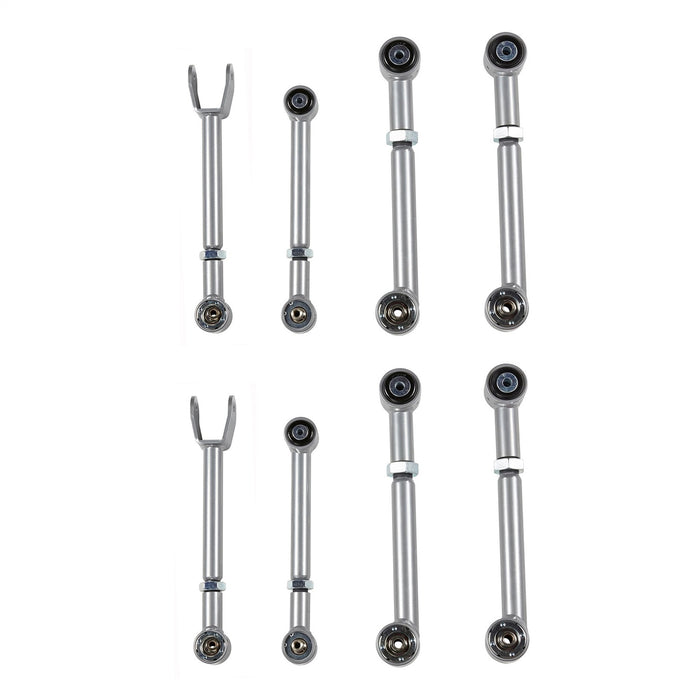 Rubicon Express RE3801 Control Arm Kit Super-Flex Series Adjustable Uppers and Lowers Jeep Wrangler TJ/Rubicon and Jeep Grand Cherokee ZJ Rubicon Express - Truck Part Superstore