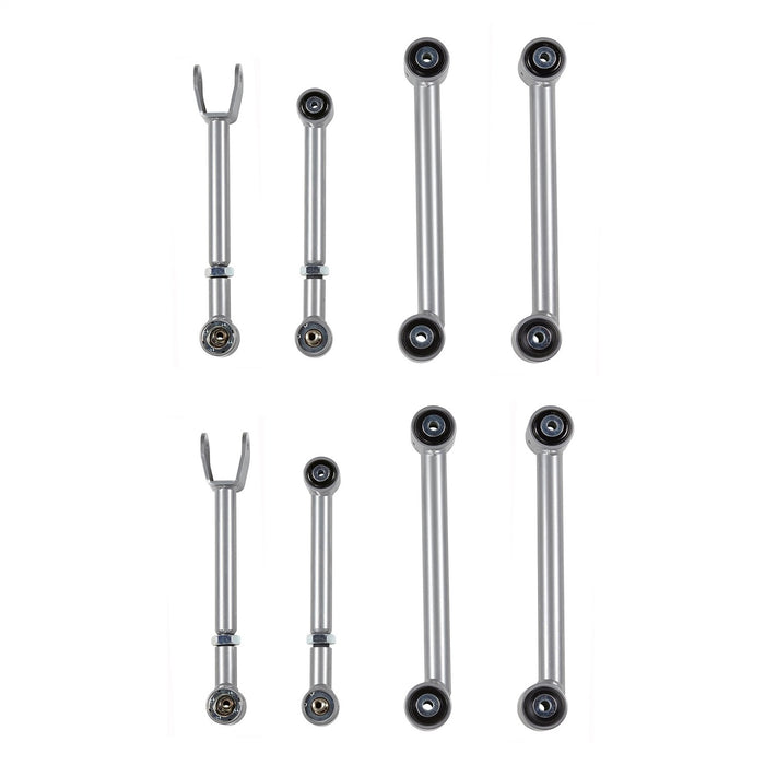 Rubicon Express RE3802 Control Arm Kit Super-Ride Series Adjustable Uppers and Fixed Lowers Jeep Wrangler TJ/Rubicon and Jeep Grand Cherokee ZJ Rubicon Express - Truck Part Superstore