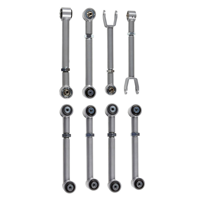 Rubicon Express RE3803 Control Arm Kit Super-Ride Series Adjustable Uppers and Lowers Jeep Wrangler TJ/Rubicon and Jeep Grand Cherokee ZJ Rubicon Express - Truck Part Superstore