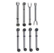 Rubicon Express RE3803 Control Arm Kit Super-Ride Series Adjustable Uppers and Lowers Jeep Wrangler TJ/Rubicon and Jeep Grand Cherokee ZJ Rubicon Express - Truck Part Superstore