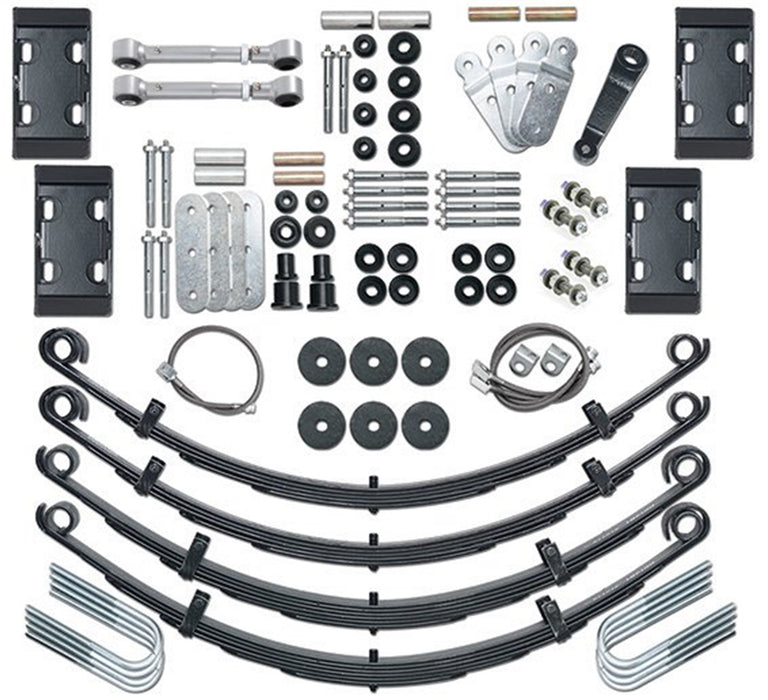 Rubicon Express RE5525 CJ Lift Kit Extreme Duty 4.5 Inch No Shocks 76-86 Jeep CJ5, CJ7, Scrambler CJ Rubicon Express - Truck Part Superstore