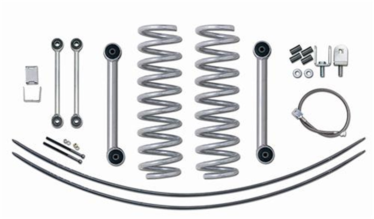 Rubicon Express RE6020 XJ Lift Kit 3.5 Inch Super Ride W/Add A Leaf 84-01 Cherokee XJ Rubicon Express - Truck Part Superstore