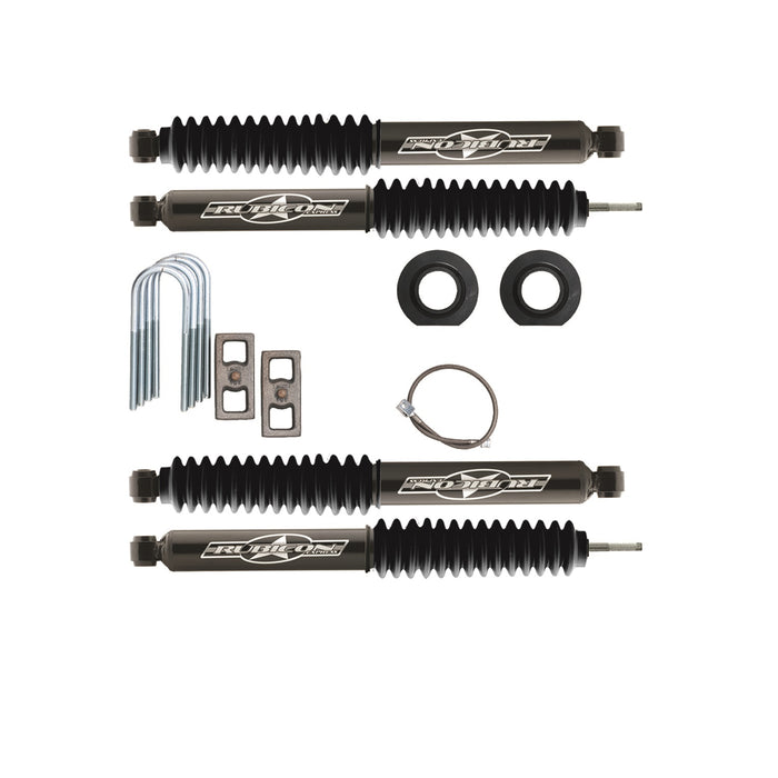 Rubicon Express RE6165 XJ Lift Kit 2 Inch Budget W/Shocks Rear 84-01 Cherokee XJ Rubicon Express - Truck Part Superstore