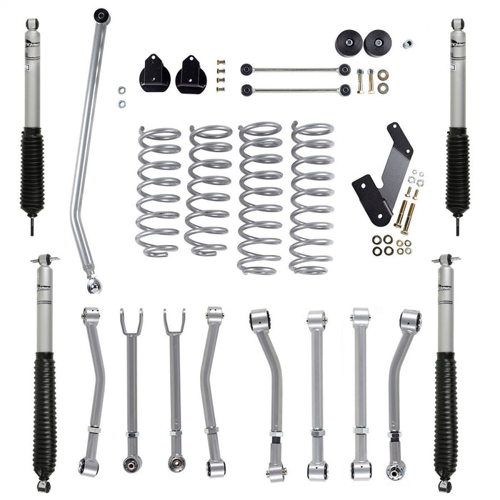 Rubicon Express RE7120M 2.5 Inch Super-Flex Suspension System with Monotube Shocks Jeep JK Rubicon Express - Truck Part Superstore