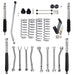 Rubicon Express RE7120M 2.5 Inch Super-Flex Suspension System with Monotube Shocks Jeep JK Rubicon Express - Truck Part Superstore
