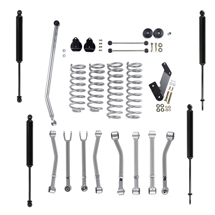Rubicon Express RE7120T 2.5 Inch Super-Flex Suspension System with Twin Tube Shocks Jeep JK Rubicon Express - Truck Part Superstore