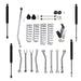 Rubicon Express RE7120T 2.5 Inch Super-Flex Suspension System with Twin Tube Shocks Jeep JK Rubicon Express - Truck Part Superstore