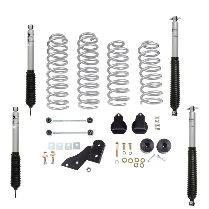 Rubicon Express RE7121M JK Lift Kit 2.5 Inch W/Mono Tube Shocks 07-18 Jeep Wrangler JK 2 Dr Rubicon Express - Truck Part Superstore