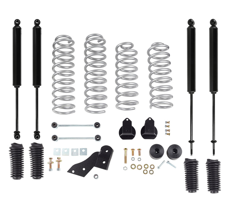 Rubicon Express RE7121T JK Lift Kit 2.5 Inch W/Twin Tube Shocks 07-18 Jeep Wrangler JK 2 Dr Rubicon Express - Truck Part Superstore