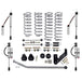Rubicon Express RE7122MR 3.5 Inch Standard Progressive Coil Kit with Monotube Reservoir Shocks Jeep JK 2 Door Rubicon Express - Truck Part Superstore