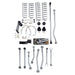 Rubicon Express RE7124 4.5 Inch Short Arm Lift Kit Super-Flex 07-18 Jeep Wrangler JK Rubicon Express - Truck Part Superstore