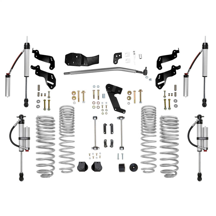 Rubicon Express RE7125PMR 3.5 Inch Progressive Coil Lift Kit with Monotube Reservoir Shocks 07-18 Jeep Wrangler JK 2 Door Rubicon Express - Truck Part Superstore
