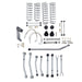 Rubicon Express RE7127 XJ Lift Kit Super Flex 3.5 Inch No Shocks Cherokee XJ Rubicon Express - Truck Part Superstore