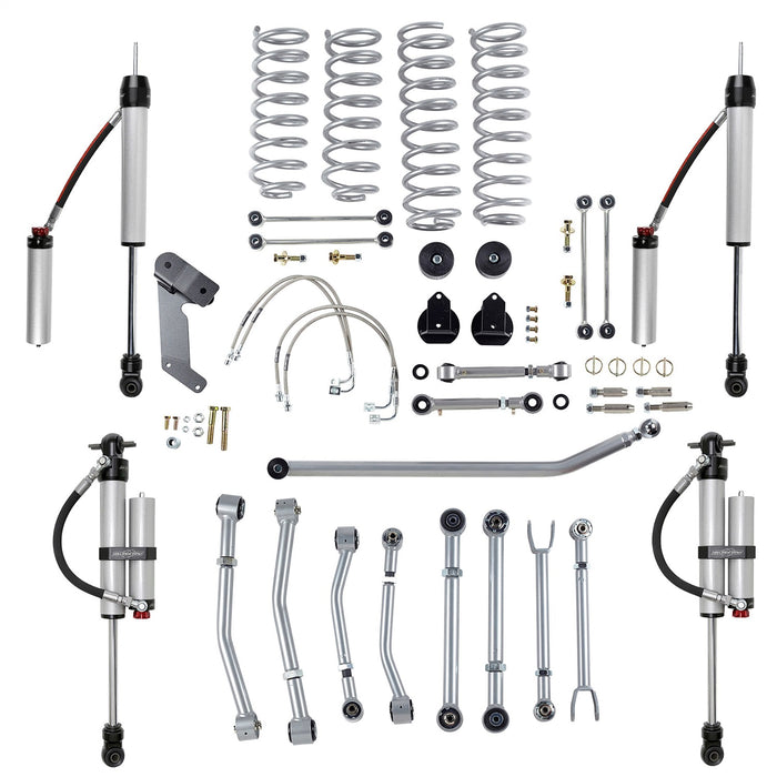 Rubicon Express RE7127MR 3.5 Inch Super Flex Lift Kit with Monotube Reservoir Shocks Jeep JK 2 Door Rubicon Express - Truck Part Superstore