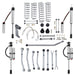 Rubicon Express RE7127MR 3.5 Inch Super Flex Lift Kit with Monotube Reservoir Shocks Jeep JK 2 Door Rubicon Express - Truck Part Superstore