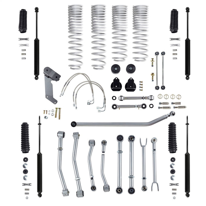 Rubicon Express RE7127PT 3.5 Inch Super-Flex Suspension Lift Kit with Twin Tube Shocks Jeep Cherokee XJ Rubicon Express - Truck Part Superstore