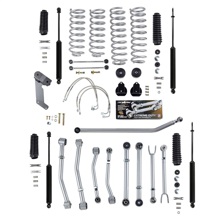 Rubicon Express RE7127T JK Lift Kit Super Flex 3.5 Inch W/Twin Tube Shocks 07-18 Jeep Wrangler JK 2 Dr Rubicon Express - Truck Part Superstore