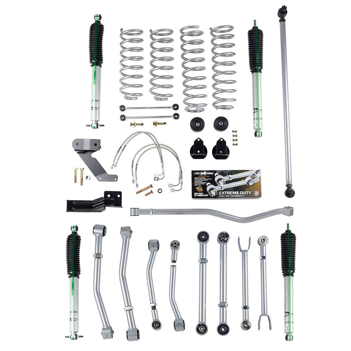Rubicon Express RE7128M JK Lift Kit Super Flex 4 Inch W/Mono Tube Shocks 07-18 Jeep Wrangler JK 2 Dr Rubicon Express - Truck Part Superstore