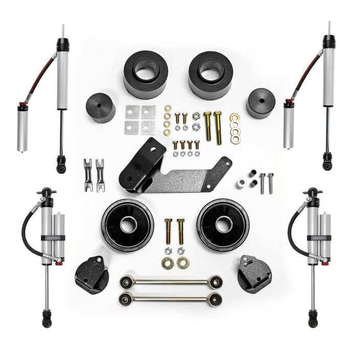 Rubicon Express RE7133MR 2.5 Inch Spacer Lift Kit with Monotube Reservoir Shocks 07-18 Jeep Wrangler JK 2 and 4 Door Rubicon Express - Truck Part Superstore