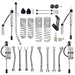 Rubicon Express RE7140PMR 2.5 Inch Super-Flex Kit with Monotube Reservoir Shocks Jeep JK 4 Door Rubicon Express - Truck Part Superstore