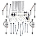 Rubicon Express RE7143MR 3.5 Inch Standard Lift Kit with Monotube Reservoir Shocks Jeep JK 4 Door Rubicon Express - Truck Part Superstore