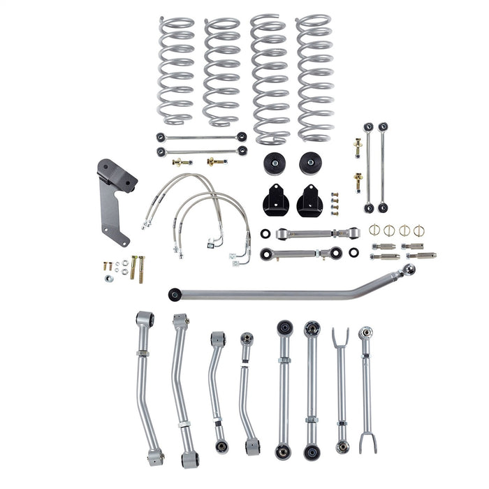 Rubicon Express RE7147 JK Lift Kit Super Flex 3.5 Inch No Shocks 07-18 Jeep Wrangler JKU 4 Dr Rubicon Express - Truck Part Superstore