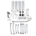 Rubicon Express RE7147 JK Lift Kit Super Flex 3.5 Inch No Shocks 07-18 Jeep Wrangler JKU 4 Dr Rubicon Express - Truck Part Superstore
