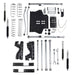 Rubicon Express RE7204M 4.5 Inch TJ Lift Kit Extreme Duty Long Arm System W/Mono Tube Shocks 97-02 Wrangler TJ Rubicon Express - Truck Part Superstore