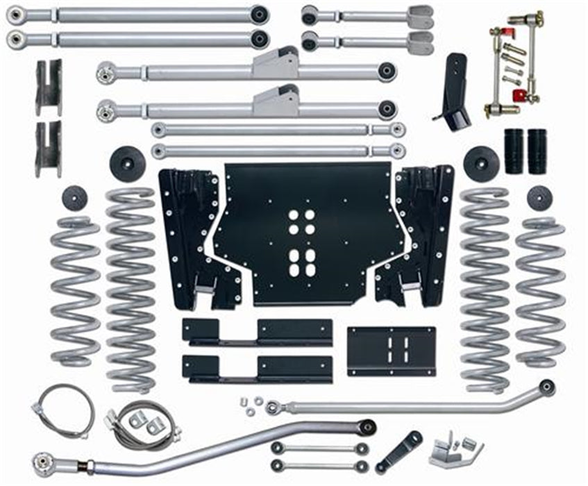 Rubicon Express RE7224 4.5 Inch LJ Lift Kit Extreme Duty Long Arm System No Shocks 04-06 Wrangler LJ Rubicon Express - Truck Part Superstore