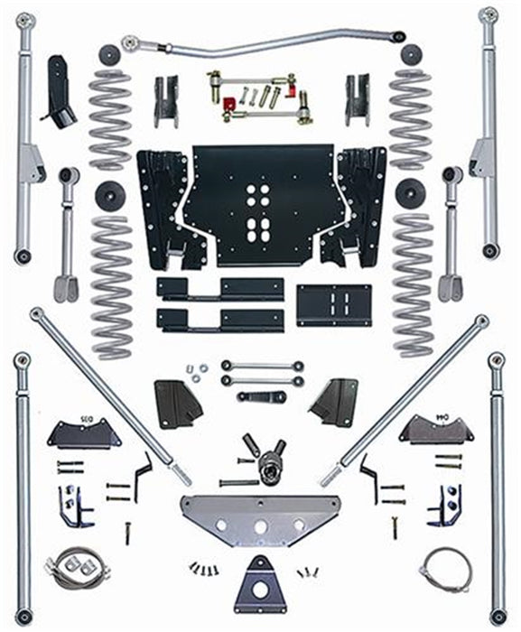 Rubicon Express RE7505 5.5 Inch TJ Tri Link Long Arm No Shocks 97-02 Wrangler TJ Rubicon Express - Truck Part Superstore