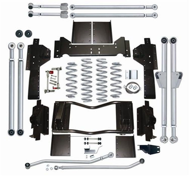 Rubicon Express RE8300 4.5 Inch ZJ Long Arm Lift Kit 93-98 Grand Cherokee ZJ Extreme Duty Lift Kit Rubicon Express - Truck Part Superstore