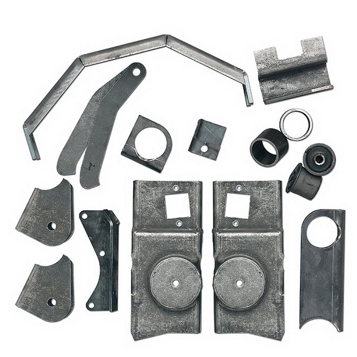 Rubicon Express RE9968 TJ Axle Bracket Kit Front 97-02 Wrangler TJ Rubicon Express - Truck Part Superstore