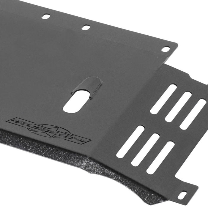 Rubicon Express REA1022 Transfer Case Skid Plate; Black Powder Coat; 3/16 in. Steel; - Truck Part Superstore