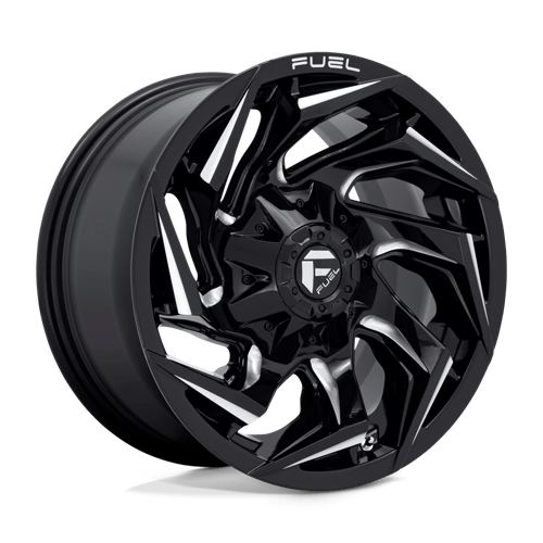 Fuel 1PC D75320909857 D753 20X9 6X135/5.5 GL-BLK-MIL 20MM - Truck Part Superstore