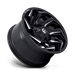 Fuel 1PC D75318901750 D753 18X9 8X170 GL-BLK-MIL 01MM - Truck Part Superstore
