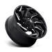 Fuel 1PC D75320901757 D753 20X9 8X170 GL-BLK-MIL 20MM - Truck Part Superstore