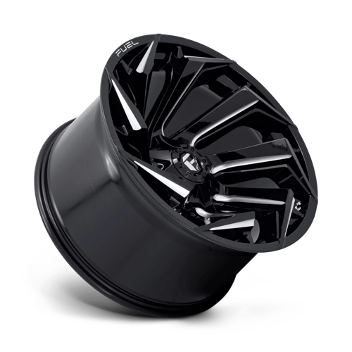 Fuel 1PC D75322201847 D753 22X12 8X180 GL-BLK-MIL -44MM - Truck Part Superstore